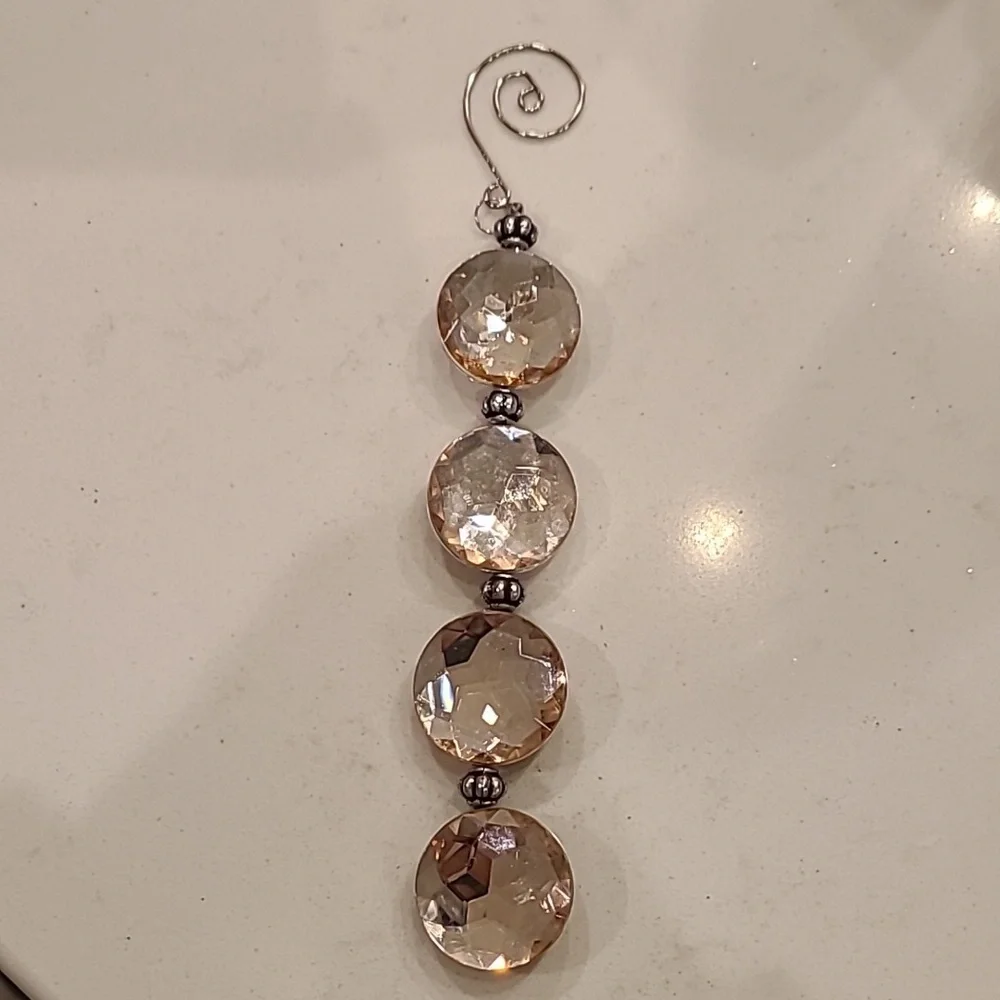 Pink Gem Ornament